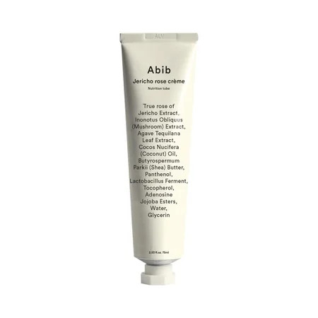 Abib Jericho Rose Crème Nutrition Tube 2.54 fl oz I Revitalizing for Dull and Dehydrated Skin E11 | Walmart (US)
