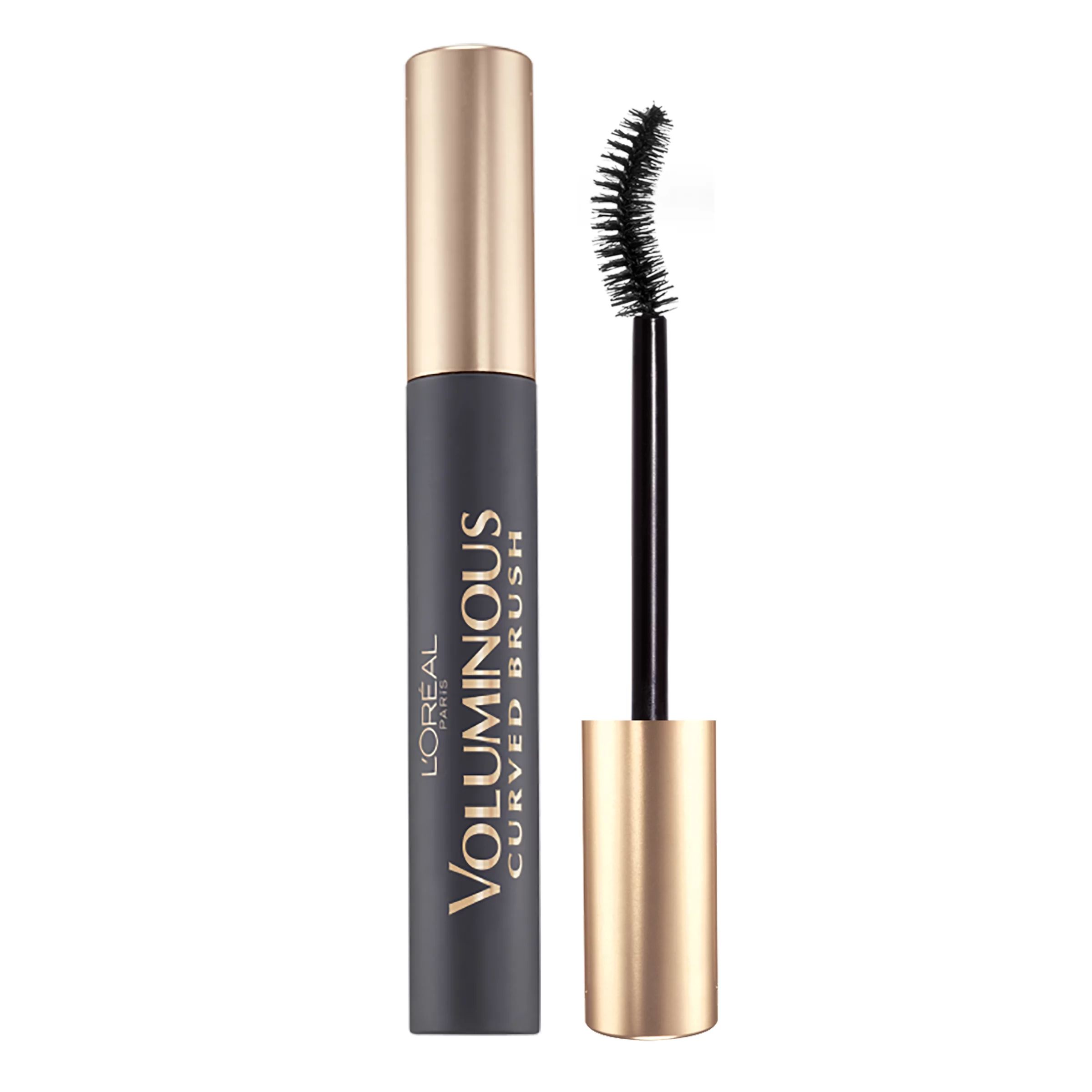 L'Oreal Paris Voluminous Original Curved Brush Mascara, Black, 0.28 fl oz - Walmart.com | Walmart (US)