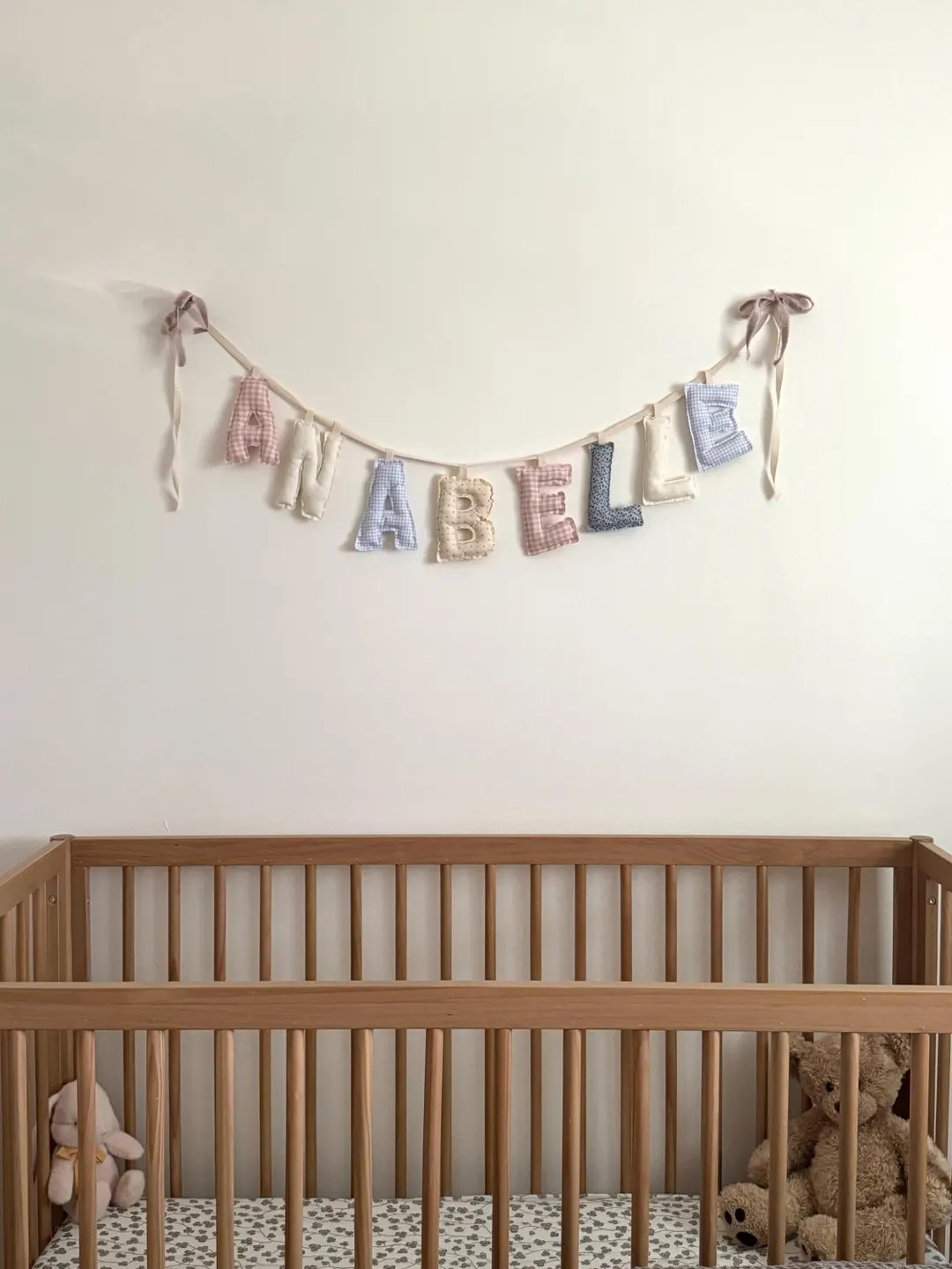 Custom Name Banner: Handmade Birthday Sign, Hanging Nursery Decor, Baby Shower - Etsy | Etsy (US)