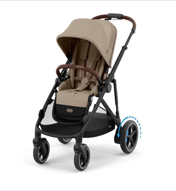 Cybex Cybex E Gazelle S Electronic Assist Stroller - Almond Beige | REBEL (formerly Rebelstork)