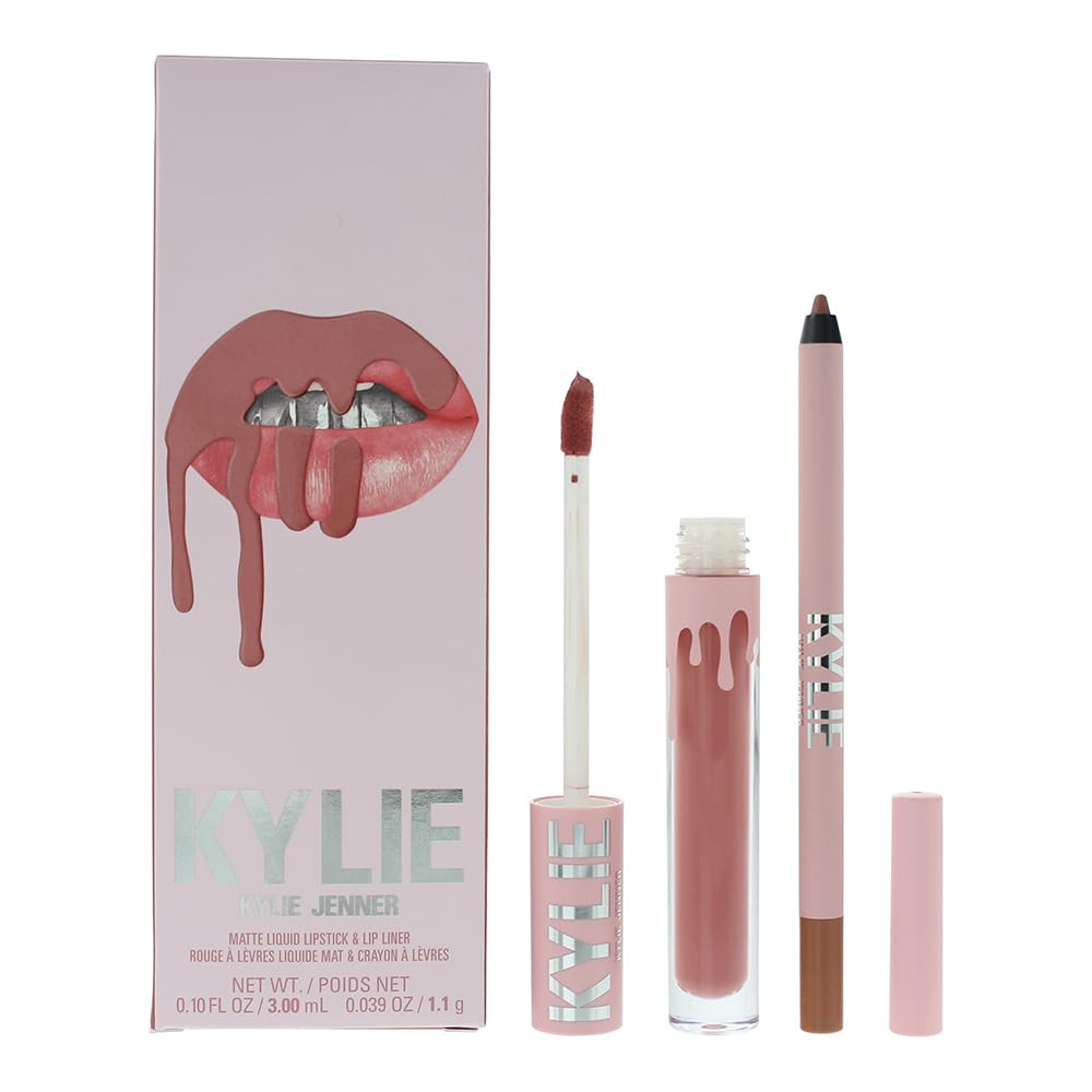 Matte Lip Kit - 808 Kylie by Kylie Cosmetics for Women - 2 Pc 0.10oz Matte Liquid Lipstick, 0.03o... | Amazon (US)