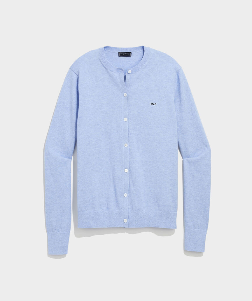 Cotton Cashmere Heritage Cardigan | vineyard vines