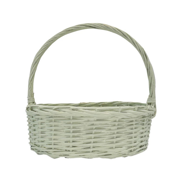 Green Basket | Saddle Stitches
