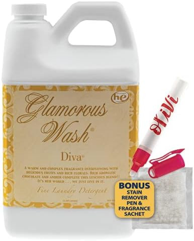 Tyler DIVA Glamorous Wash Laundry Detergent- 64oz - With Olivi Stain Remover Pen - Fresh Scented ... | Amazon (US)