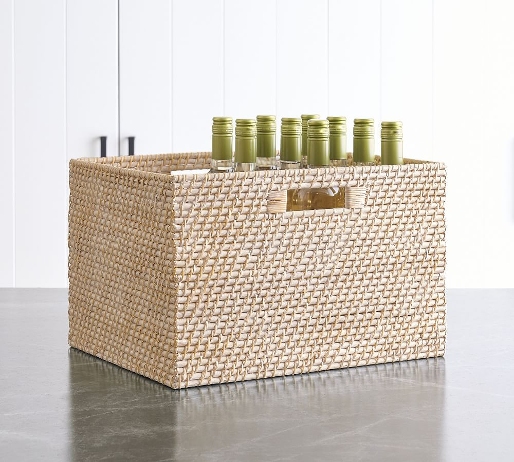 Tava Handwoven Utility Baskets | Pottery Barn (US)