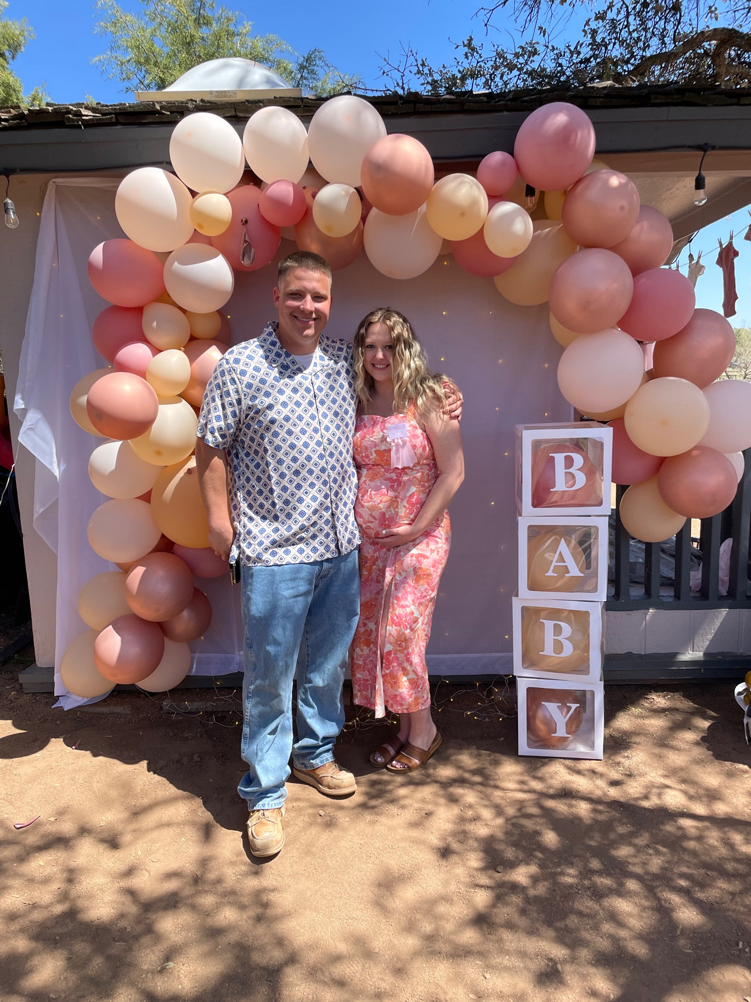 Baby Shower for Baby Weber!💗🐣 Non-Maternity Bump Friendly Dress, sized up to fit the bump!
Men’s club house shirt, sized up!

#LTKfit #LTKbump #LTKbeauty