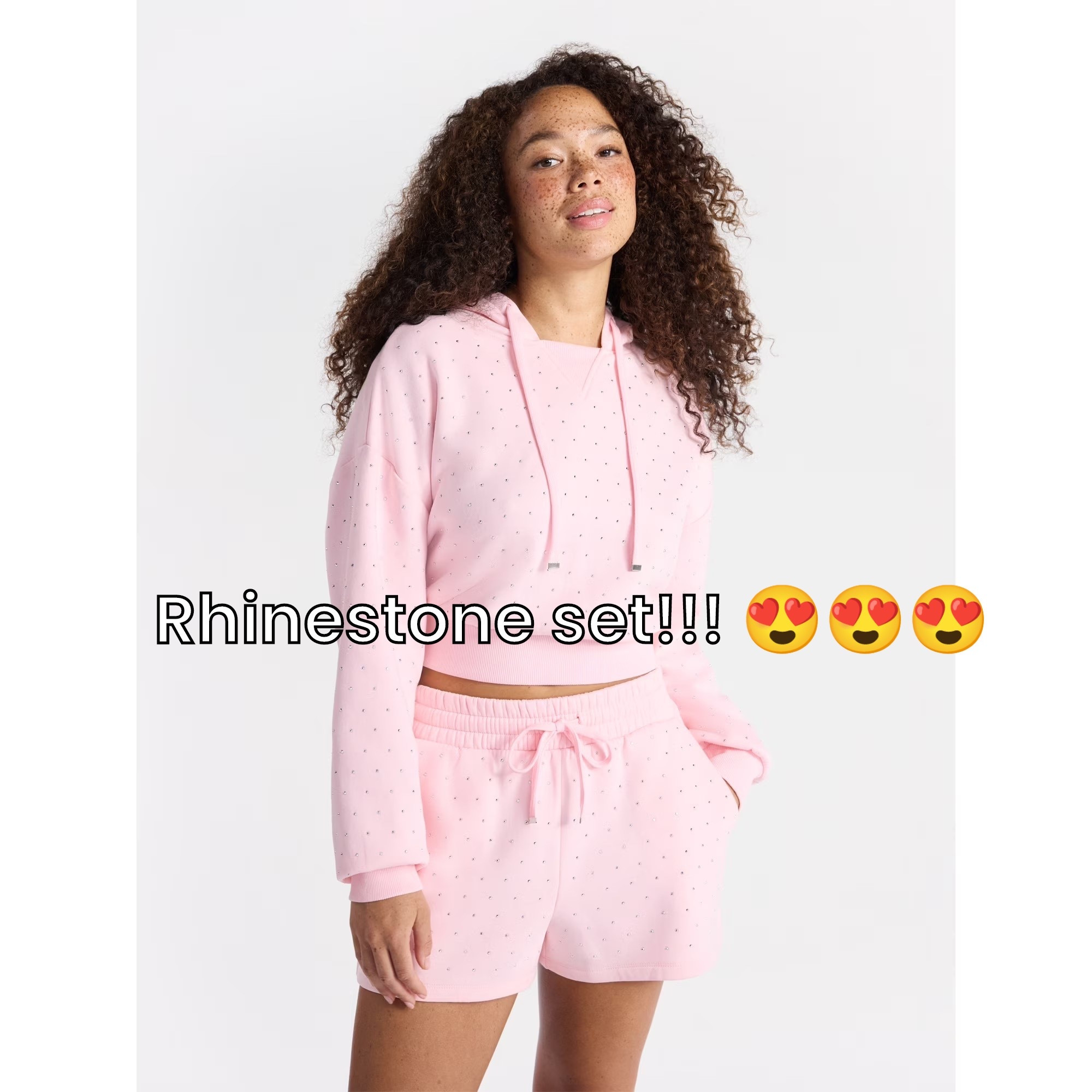 Pink rhinestone set? Yes please!!!!!!! 
#pink #pinkclothes #sweatset

#LTKGiftGuide #LTKActive #LTKHoliday