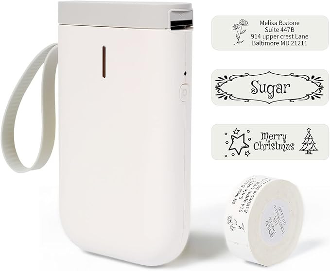 LMASBLTER D11 Label Maker Small Label Printer Handheld Portable Bluetooth Label Maker Machine wit... | Amazon (US)