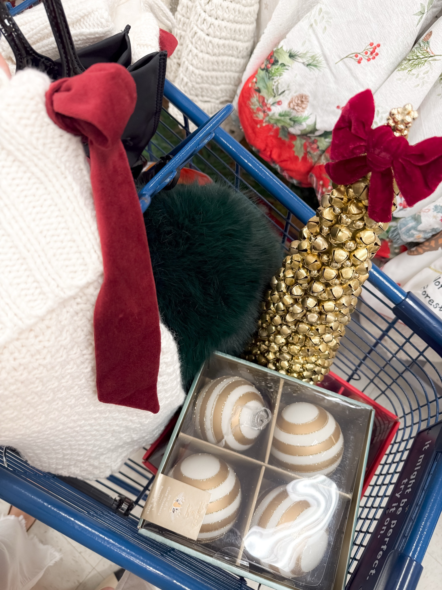 @tjmaxx is ALWAYS a good idea. They have so many good Christmas decor finds and gift ideas for the holiday season! 

I’m loving this bow tree decor and these beautiful ornaments!

+ every year I find myself putting my Christmas decorations up earlier & the studies are correct, it makes me happier! 

This year is extra special since it’s our first time decorating our new home for the holidays! 

I tried to make my previous years decor work as best as I could butttt, it’s safe to say I’ll be updating some things little by little ☺️

#christmas #holidaydecor #christmasdecor #christmastree #christmasgarland #fireplace #mantledecor #stairwelldecor #hobbylobby #target #athome #homegoodsfinds #michaels

Home, living room, formal room, stockings, fireplace, garland, gift box, tree skirt, hobby lobby, tree topper, star topper, tree skirt, stockings, holiday glassware, wine glasses, Christmas platter, Christmas dishes, Christmas plates, gift boxes, wrapping paper, candle, bedroom, Christmas, tree, ornaments, at home, Amazon, Walmart, wayfair, target, bed bath and beyond, pottery barn, crate and barrel, west elm, tree skirt, tree ornaments, Christmas decor, tjmaxx, gift guide, shopping addict, Christmas tree, curtains, interior design, under 200, under 100, under 50, under 25, sweet Caroline collection 

#LTKFindsUnder50 #LTKHome #LTKHoliday