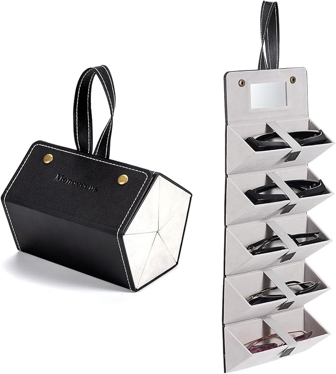 Menoeceus Sunglasses Organizer Case Travel Glasses Case Multiple Pairs Eyeglasses Storage Holder ... | Amazon (US)