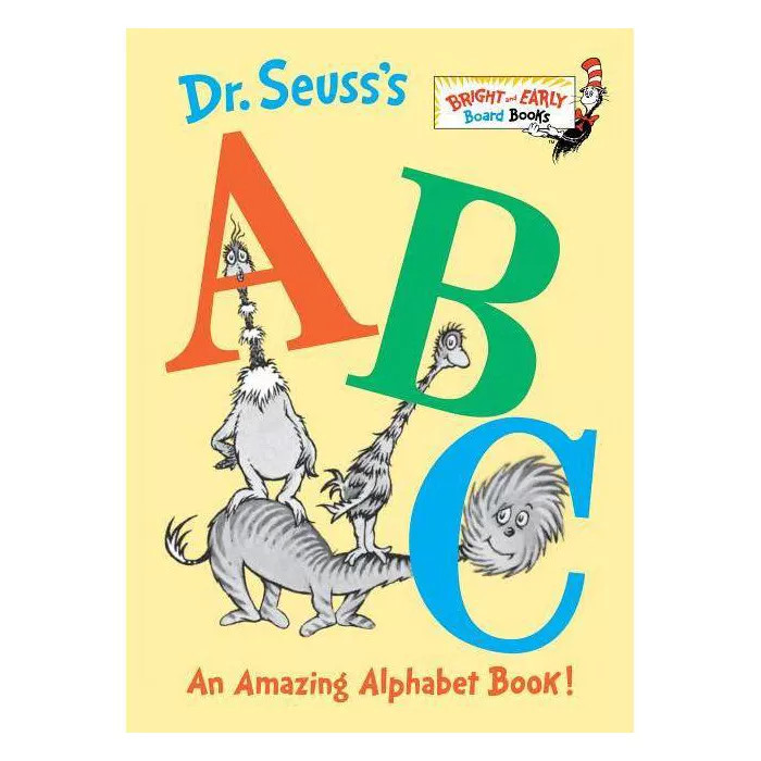 Dr. Seuss's ABC: An Amazing Alphabet Book! Bright and Early by Dr. Seuss (Board Book) | Target