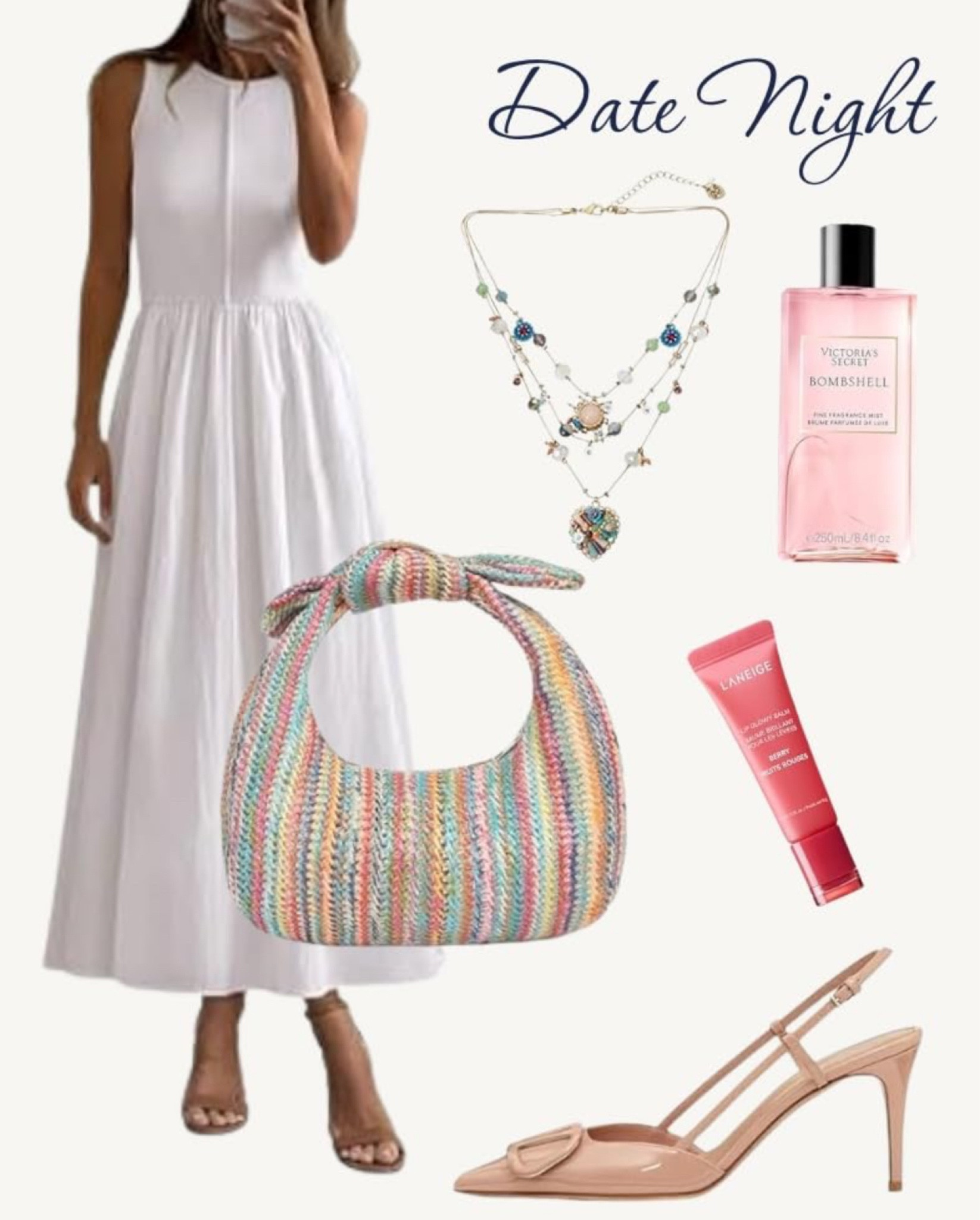 This white dress can be dressed up or down and paired with so many colors. Black shoes and bag would be perfect too  



#LTKStyleTip #LTKFindsUnder50 #LTKTravel