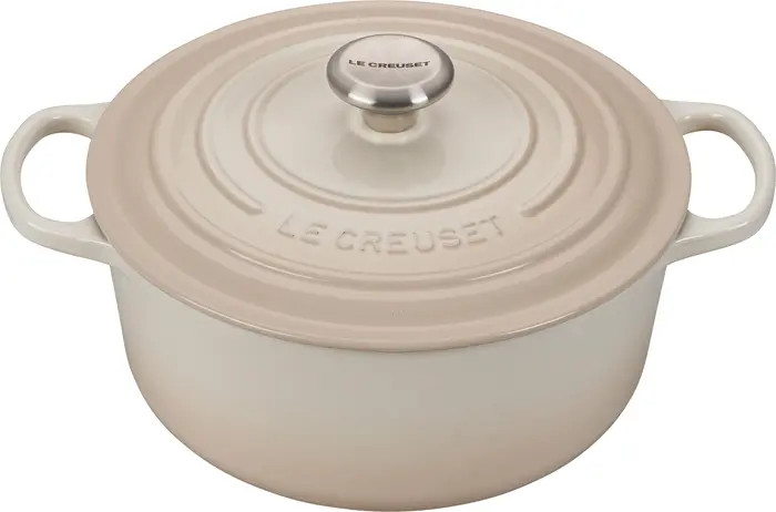 Signature 5 1/2 Quart Round Enamel Cast Iron French/Dutch Oven | Nordstrom