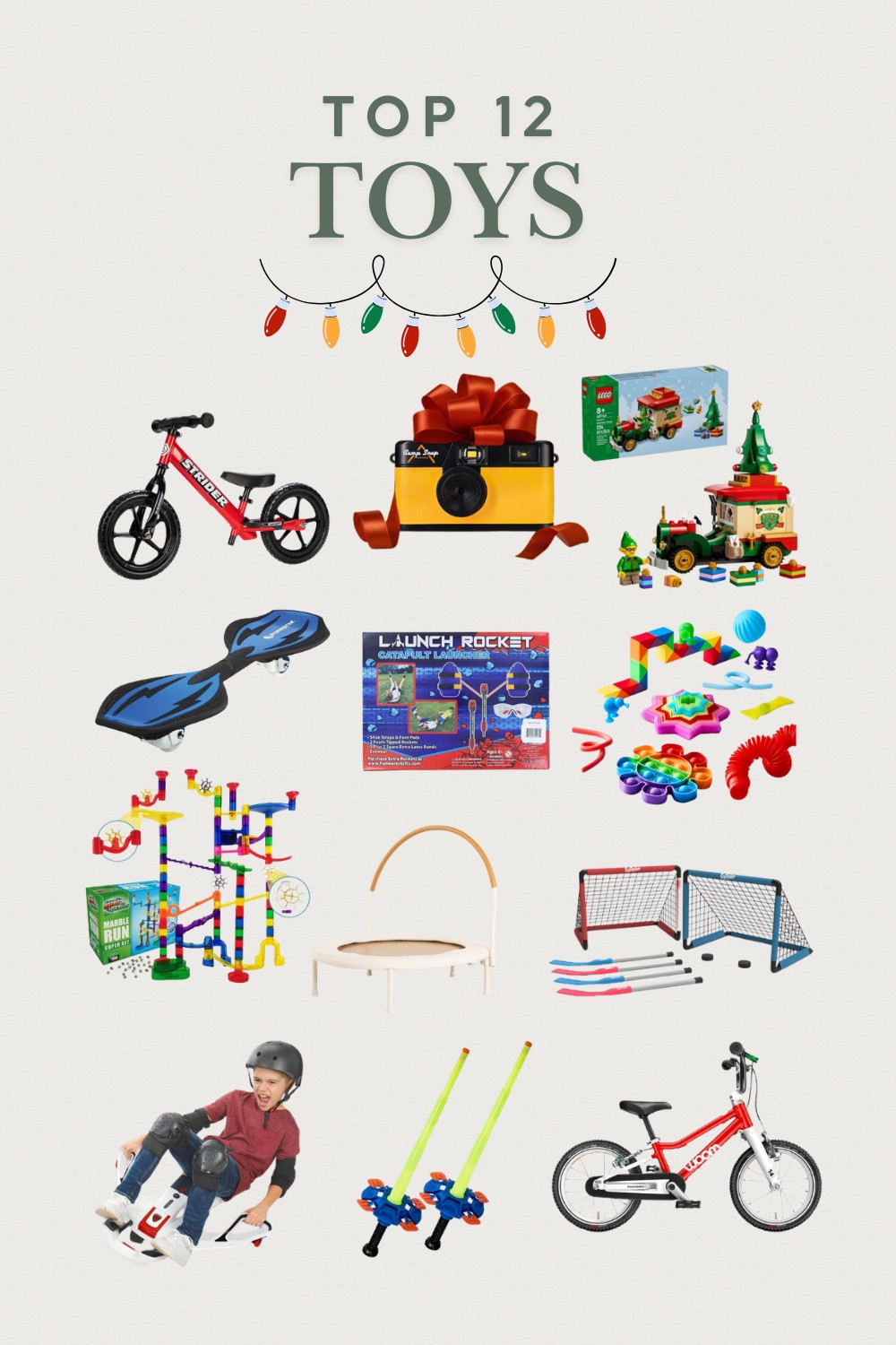 Here’s the top 12 toys from last week.  These are the best selling toys from our gift guides!

#GiftIdeasForKids #GiftForKids #GiftIdeasForBoys #ChristmasGiftIdeas #KidsToys #ToysForKids 

#LTKGiftGuide #LTKHoliday #LTKKids