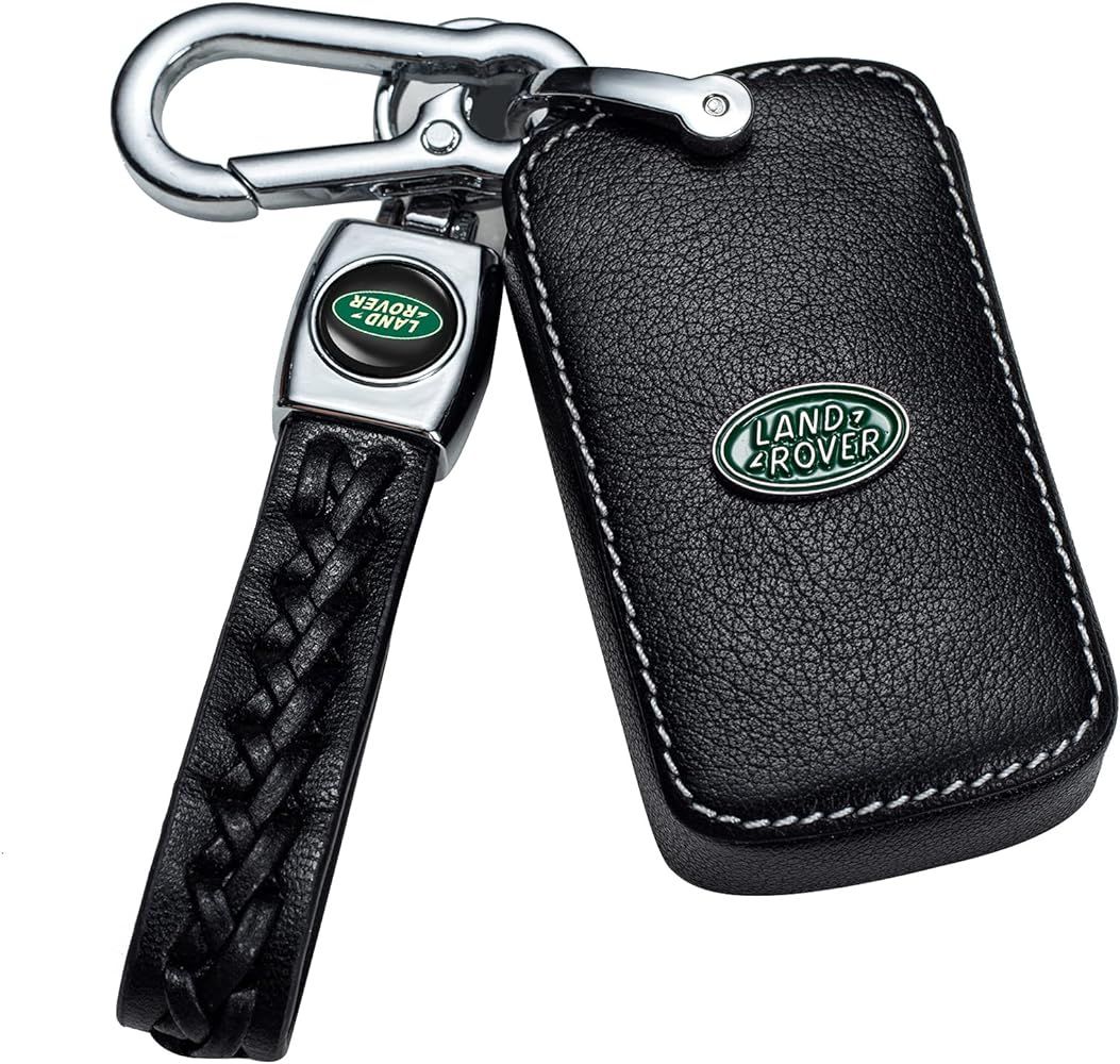 Jazzshion Leather Key Cover Holder Key Case for Land Rover Vogue Range Discovery Rover Sport 2018 5  | Amazon (US)