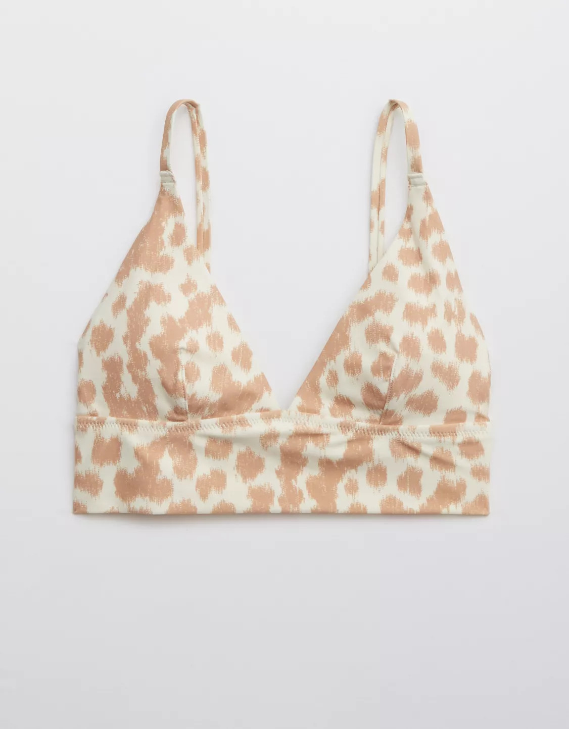 Aerie Longline Triangle Bikini Top | American Eagle Outfitters (US & CA)