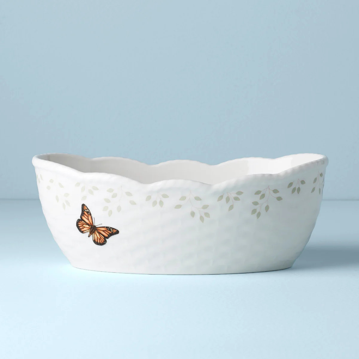 Butterfly Meadow Bread Basket | Lenox