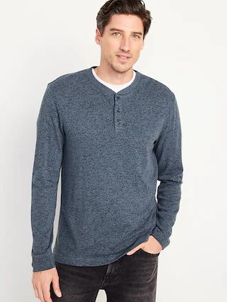 Long-Sleeve Henley T-Shirt | Old Navy (US)
