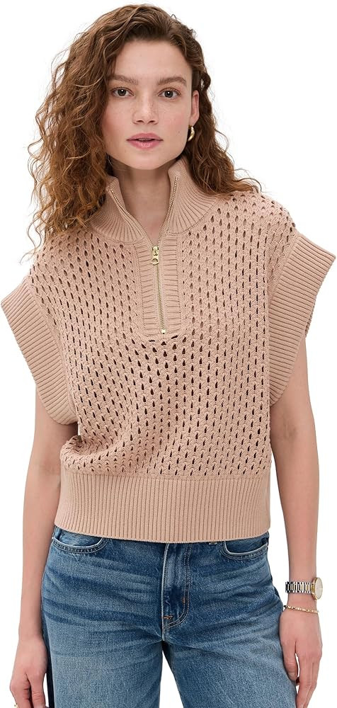 Varley Women's Gaines Half Zip Knit Sweater | Amazon (US)