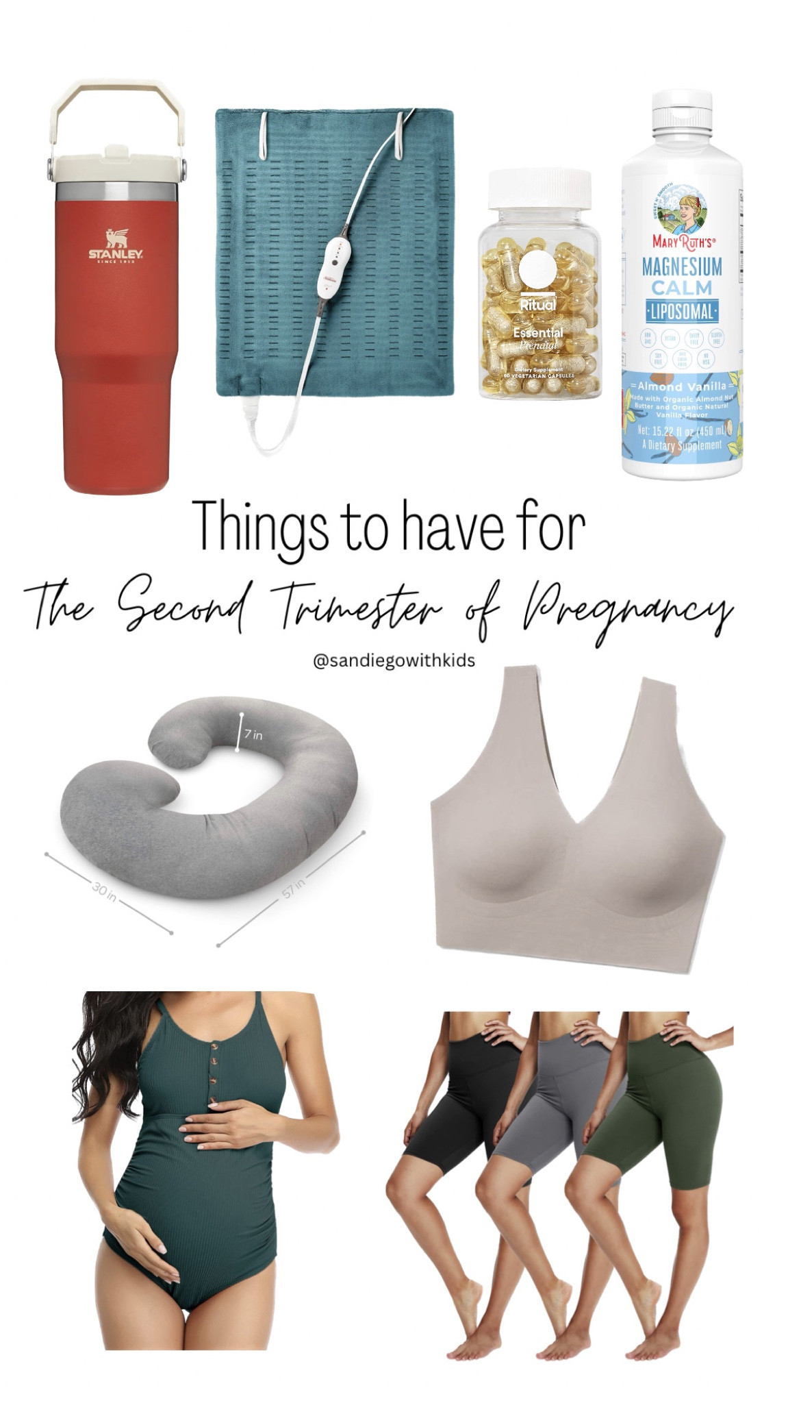 Things to have for the second trimester of pregnancy 

#LTKbaby #LTKbump