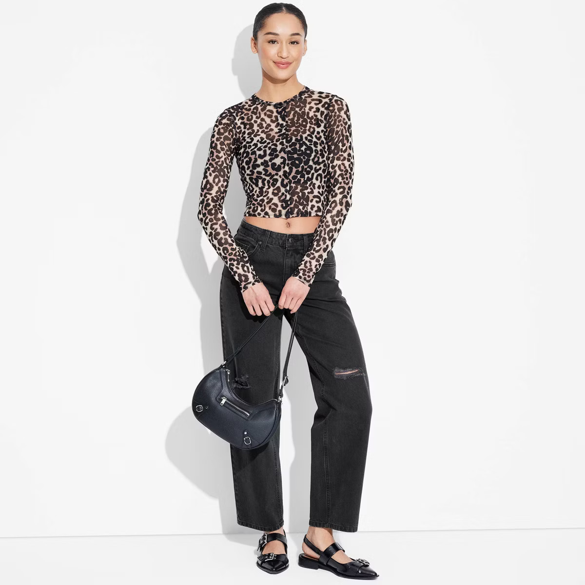 Women's Mid-Rise 90's Relaxed Straight Jeans - Wild Fable™ | Target