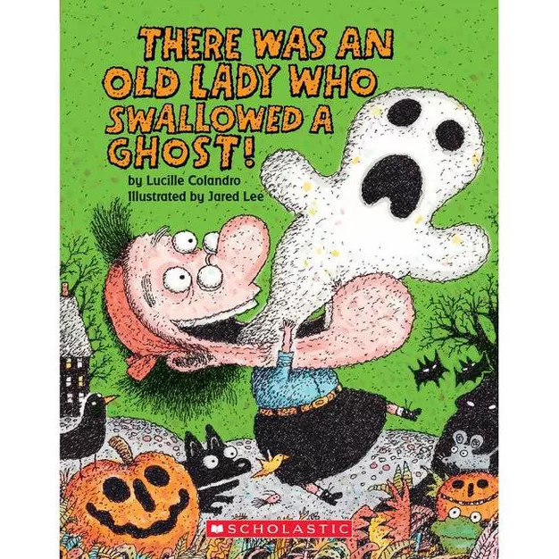 There Was an Old Lady Who Swallowed a Ghost!: A Board Book - (There Was an Old Lady [Colandro]) b... | Target