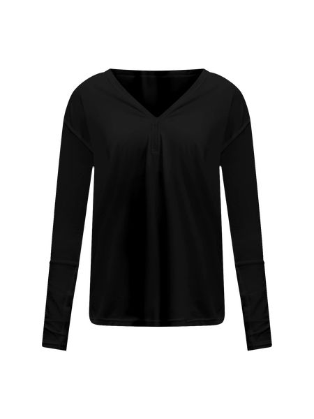 Back In Action V-Neck Long-Sleeve Shirt | Women's Long Sleeve Shirts | lululemon | Lululemon (US)