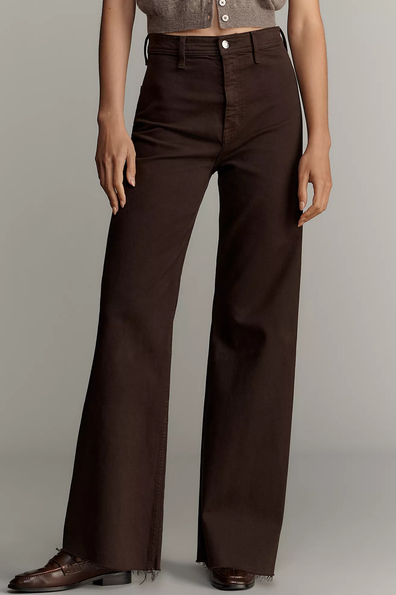 Pistola Penny High-Rise Wide-Leg Jeans | Anthropologie (US)