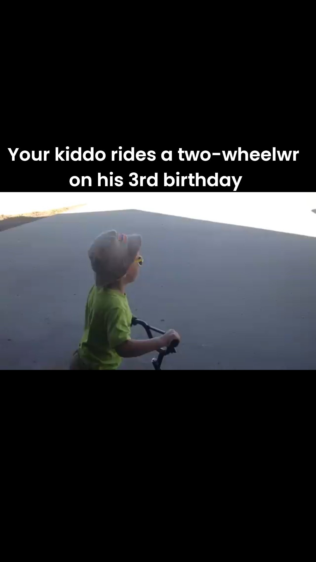 We gave him a two-wheeled bike on his 3rd birthday and he just took off never having any training wheels! How? For his 2nd birthday we gave him a balance bike and after just one season with it, he was ready to go! Tip: just get a plain Jane balance bike like the one I’ve linked; you don’t need fancy fat wheels, and def do not get electric 🫣 Watch your kid or grandkids learn quickly and impress the neighbors 😀 #toddlergift #kidgift #giftsforkids 

#LTKGiftGuide #LTKmomlife #LTKHoliday