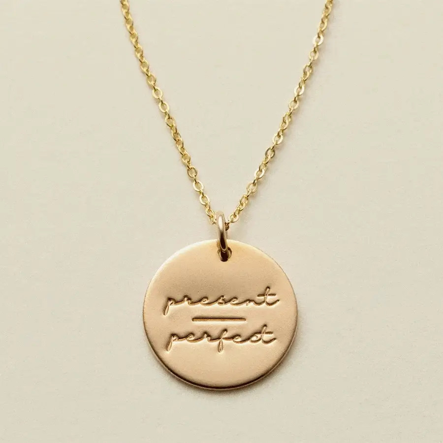 Pause Collection Disc Necklace | Made by Mary (US)