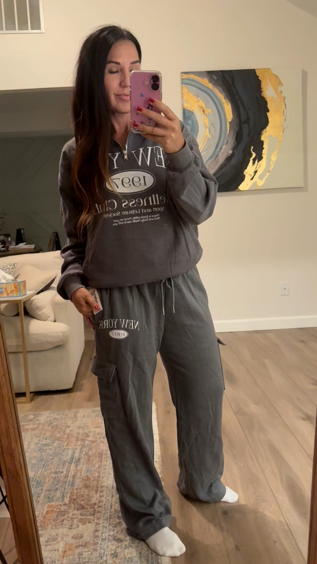 Comfy lounge set. Perfect together or worn separately. 
Wearing size small in both 

#LTKStyleTip #LTKActive