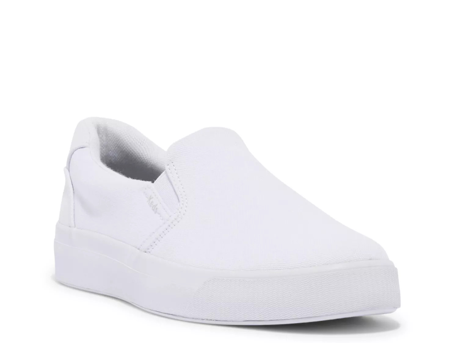 Keds Pursuit SlipOn Sneaker | Women's | White | Size Women's 8 / Men's 6 | Sneakers | DSW