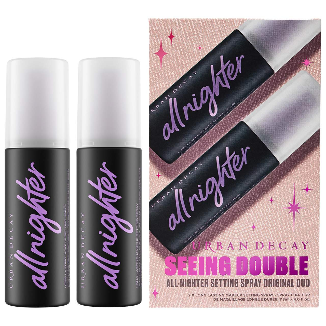 Urban Decay Seeing Double All Nighter Waterproof Setting Spray - Holiday Makeup Set | Sephora (US)