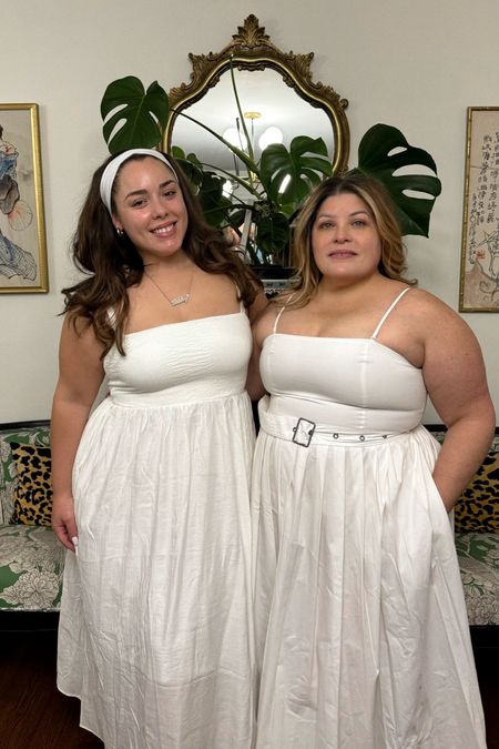 Happy Mother’s Day from my momma & I in our matching little white dresses 🤍 mine is Klassy Network size Large & mom’s is A New Day from Target size 14

#LTKWedding #LTKPlusSize #LTKMidsize