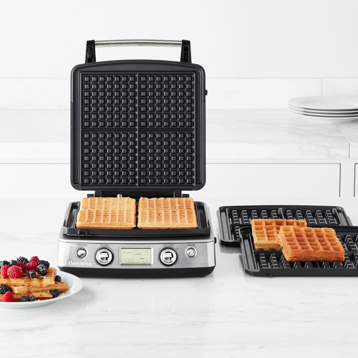 GreenPan™ Premiere Square Waffle Maker | Williams-Sonoma