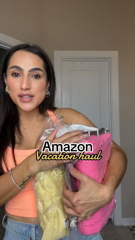 Amazon vacation haul. Everything size small 

Amazon haul, vacation haul, resort wear, petite style, beach fashion 

#LTKSeasonal #LTKfindsunder50 #LTKVideo