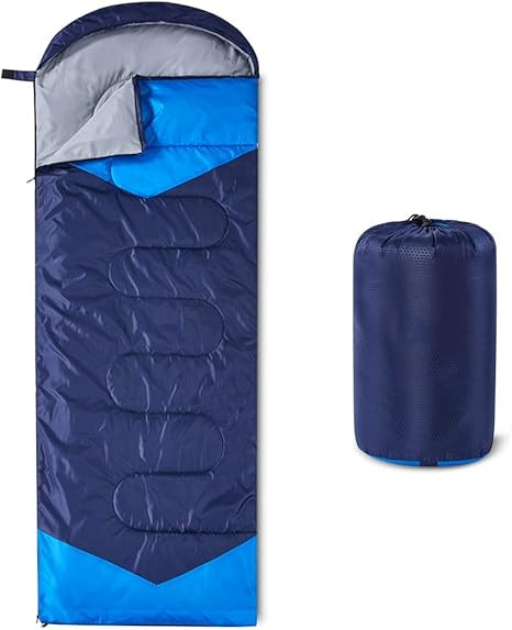 oaskys Camping Sleeping Bag - 3 Season Warm & Cool Weather - Summer Spring Fall Lightweight Water... | Amazon (US)