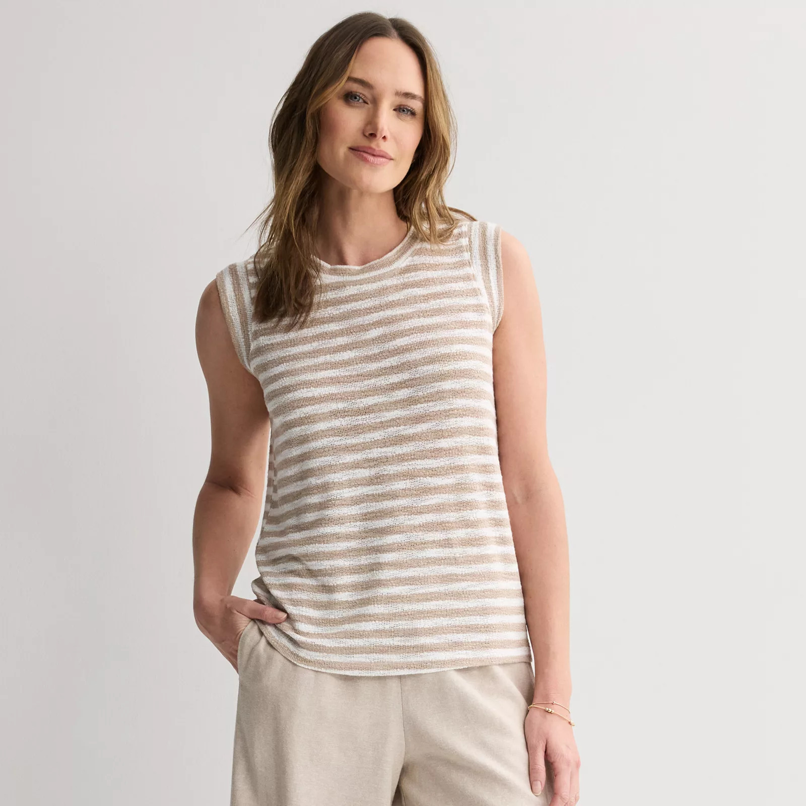 Women's Sonoma Goods For Life® Striped Summer Tank Top | Kohl's
