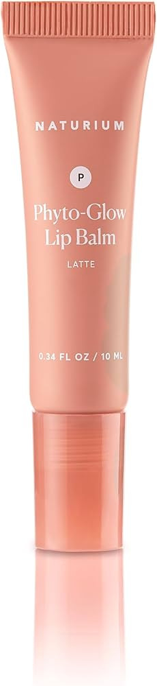 Naturium Phyto-Glow Lip Balm | With Shea Butter & Squalane, Sheer Tinted Colour | 10 ml, Latte | Amazon (UK)
