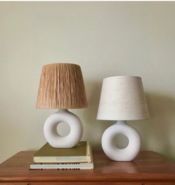 Donut Shape Table Lamp - Etsy | Etsy (US)