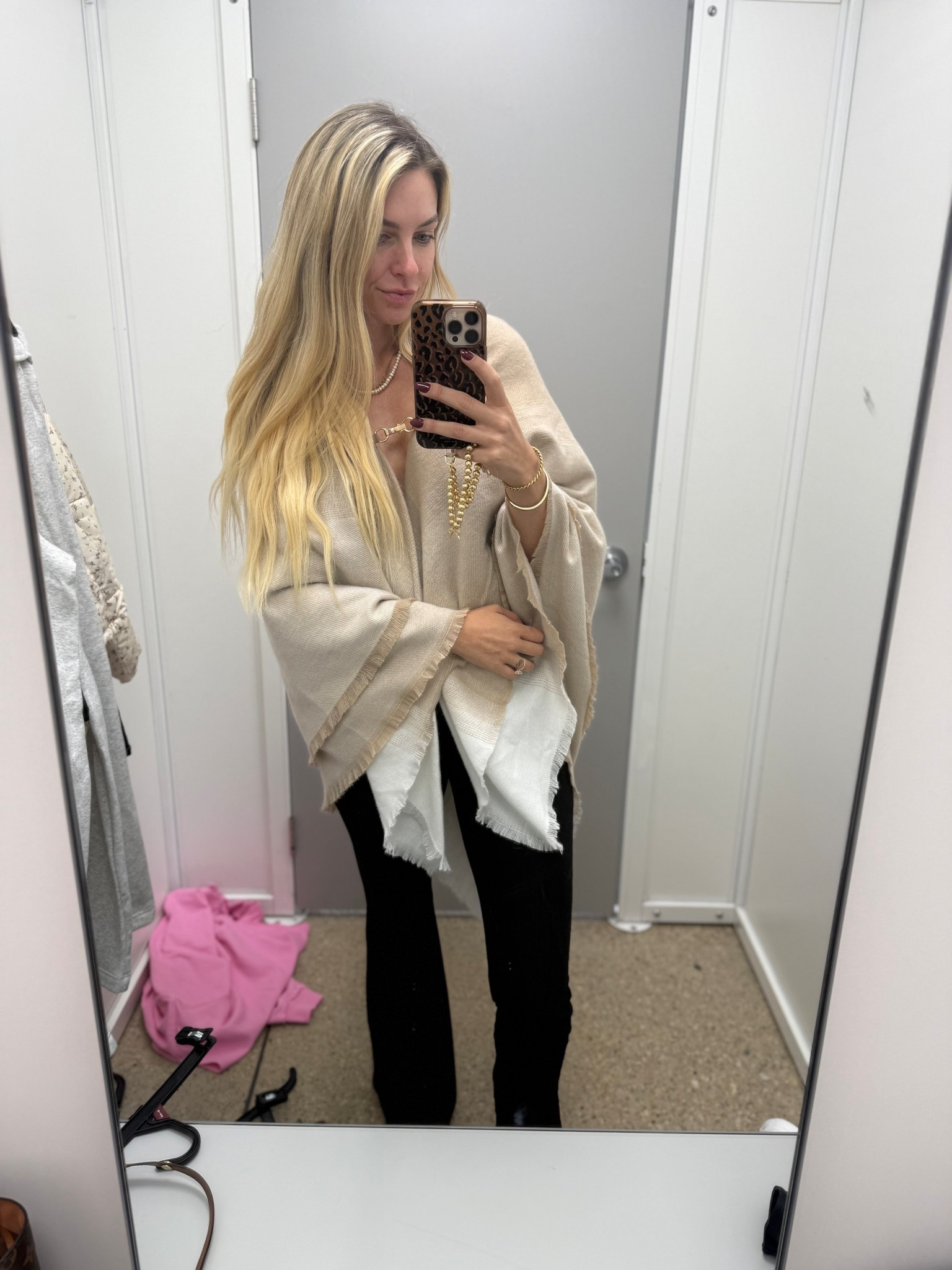 Favorite new arrival at target! This poncho is the perfect throw on and go! 

#LTKgrwm #LTKootd #LTKmomlife