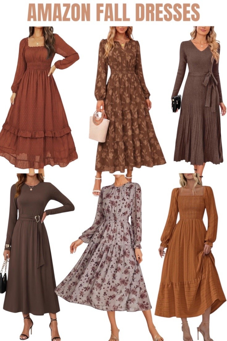Season’s essentials: Amazon fall dresses. Some of these will look great with boots.

#LTKSeasonal #LTKootd #LTKSaleAlert