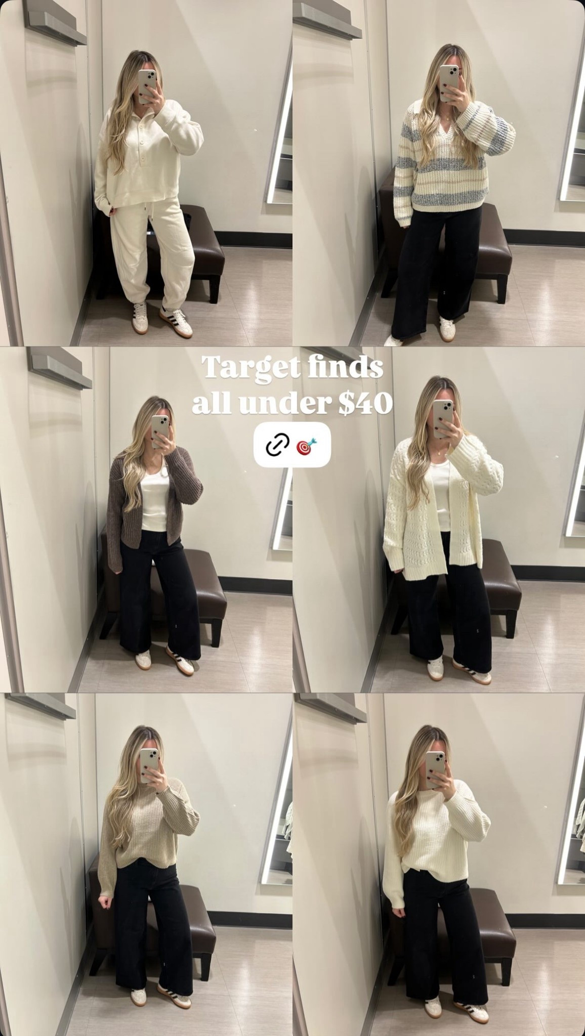 Cozy target finds under $40!! 🍂 sweater weather, wfh outfit, fall outfit, cozy style, autumn outfit, wide leg jeans, neutral style, capsule wardrobe 🤎

#LTKPetite #LTKStyleTip #LTKHoliday