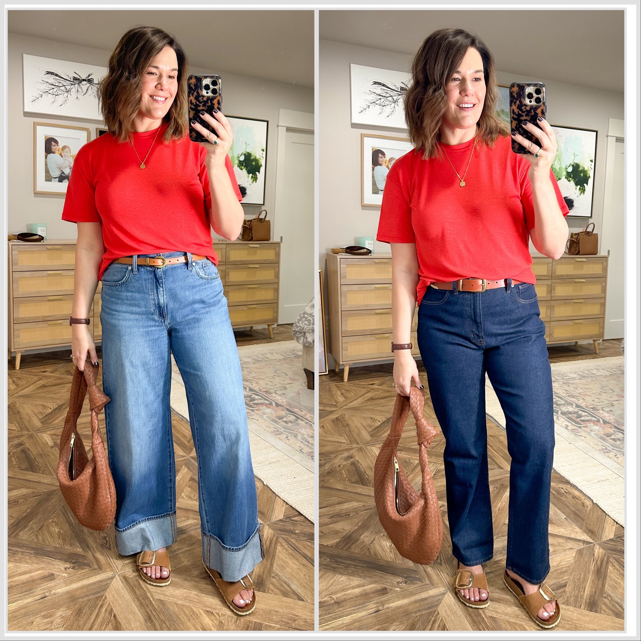 Two styles of denim I’ll be wearing all fall and winter! 



Fall style, denim for fall, denim for winter, wide leg jeans, straight leg jeans, favorite jeans, favorite denim, favorite denim for fall, madewell jeans, madewell denim, cuffed denim, easy outfits for moms, back to school style, back to school outfits, outfits for moms, teacher outfits, teacher style, casual style, casual outfit ideas, casual outfit inspo, easy outfit ideas, simple styles for fall, casual outfits for fall, work outfits for falll

#LTKMidsize #LTKFindsUnder100 #LTKOver40