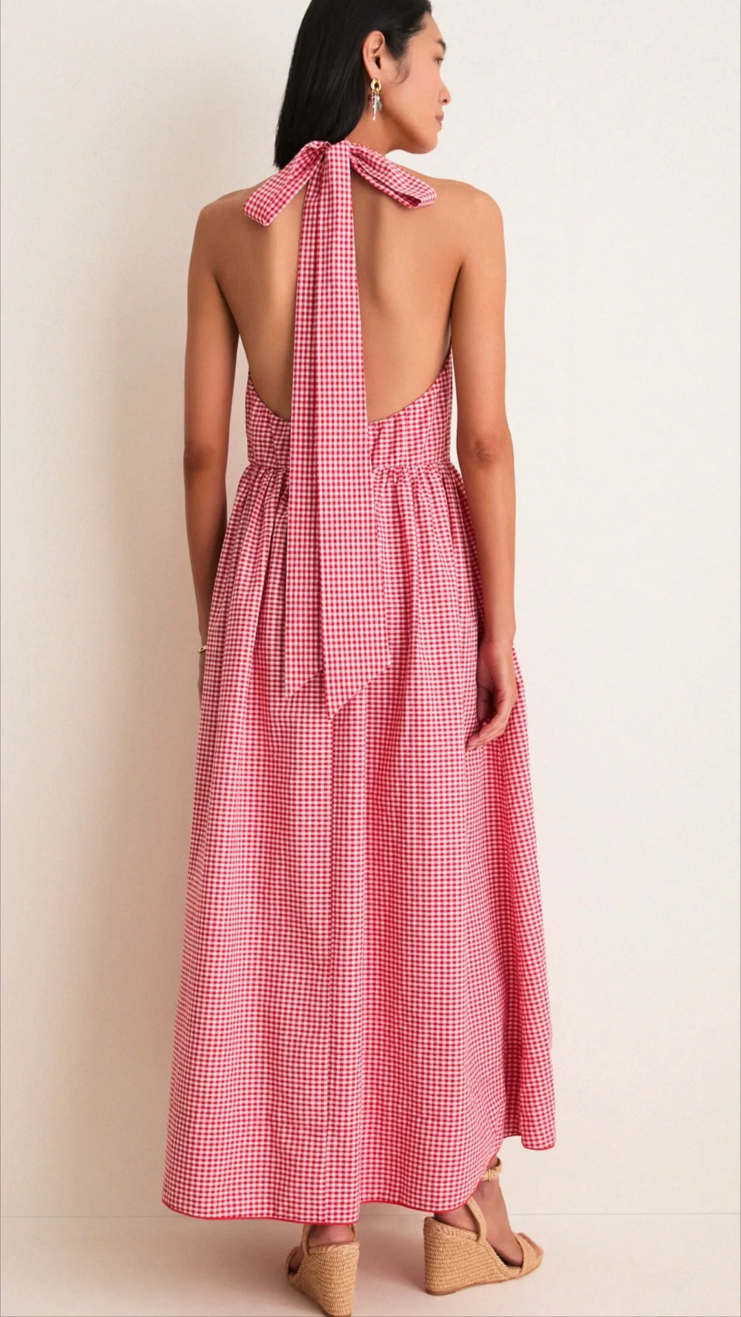 Red gingham summer dress!