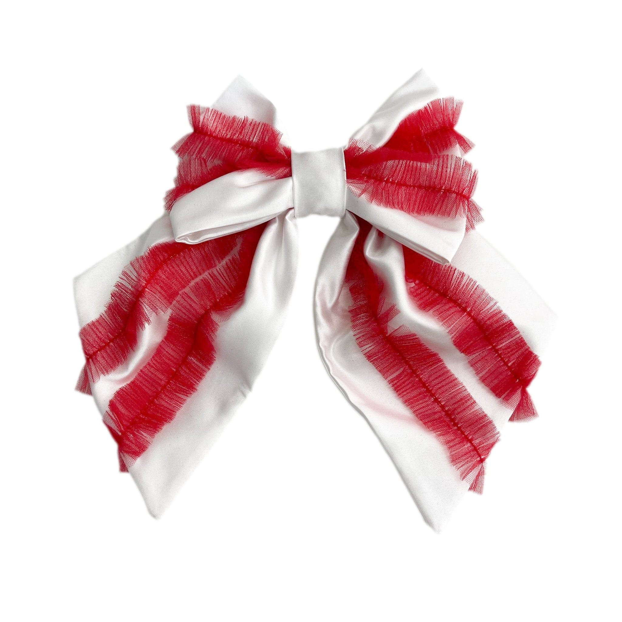 Holly Ruffle Hair Bow | petite maison kids
