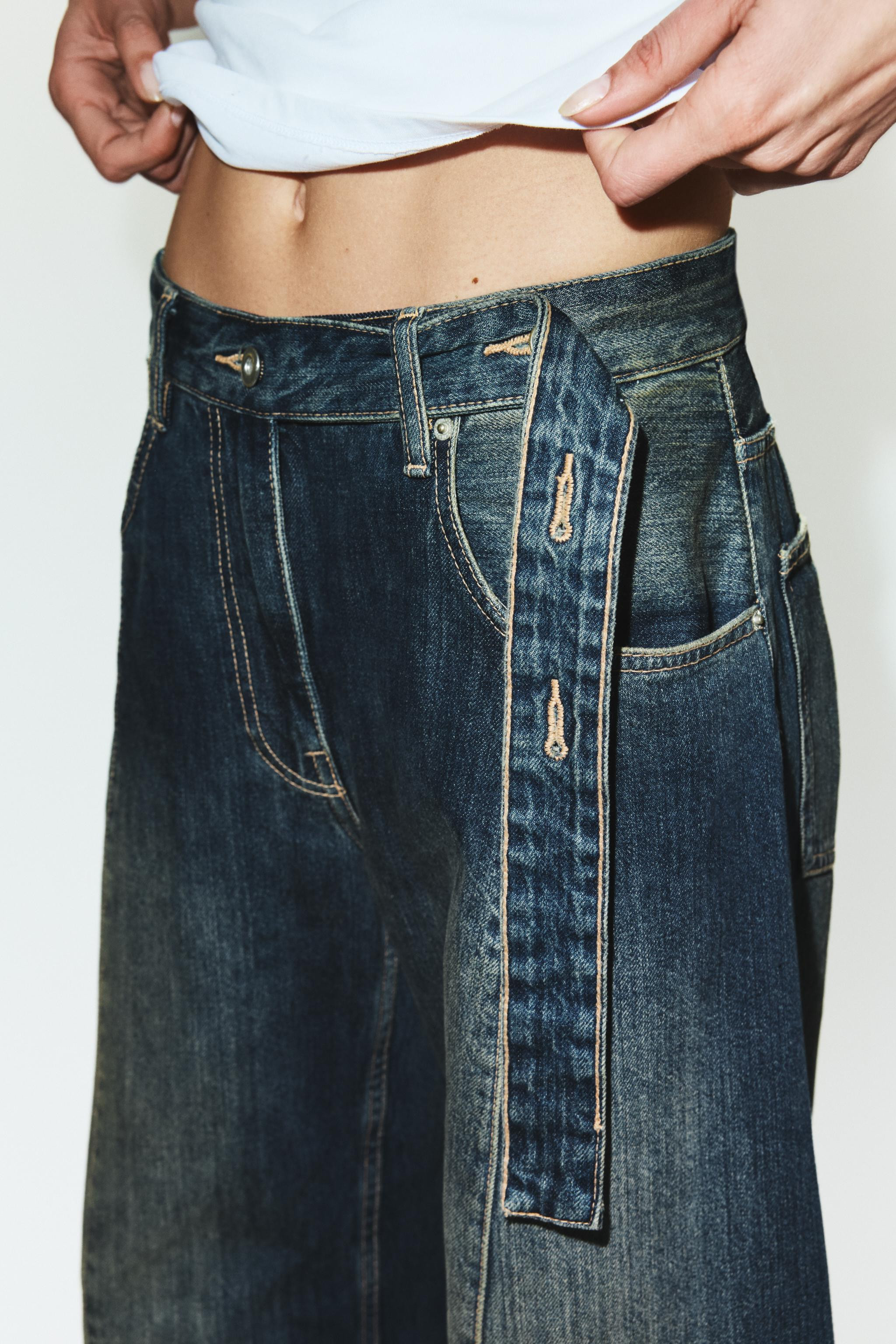 TRF OVERSIZE MID-RISE JEANS | Zara US