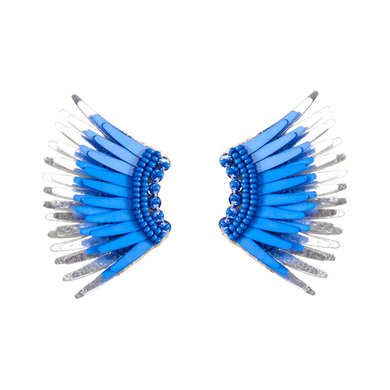 Mini Madeline Earrings Yonder/Silver | Mignonne Gavigan