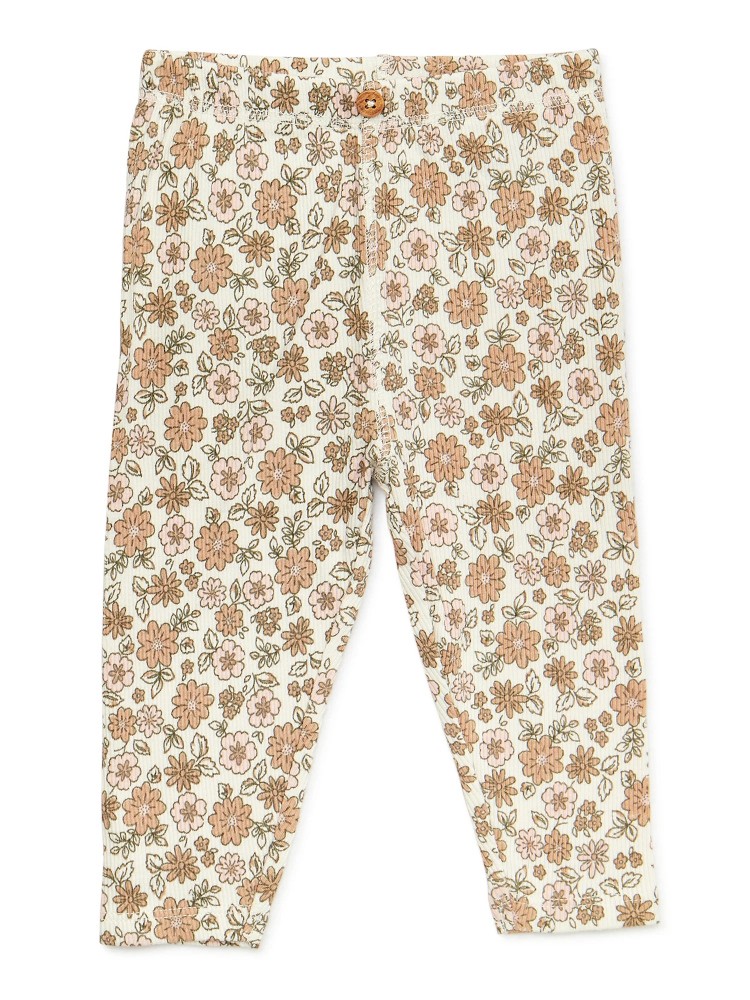 easy-peasy Baby Organic Print Leggings, Sizes 0-24 Months | Walmart (US)