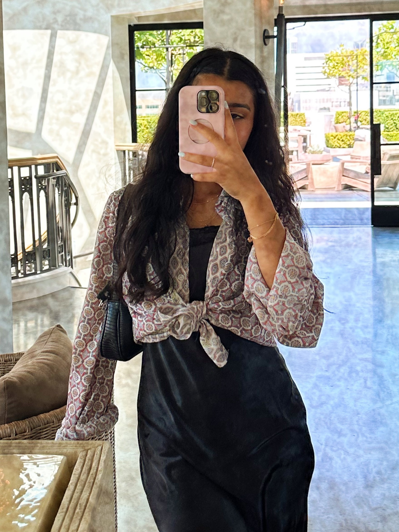 casual slip dress outfit